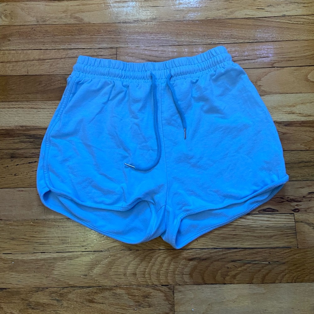 Shein blue sweat shorts